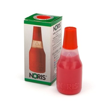 Tusz do stempli Noris 110 czerwony 25ml