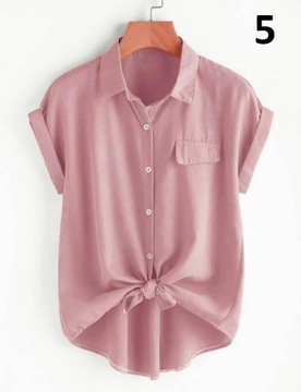 ЭЛЕГАНТНАЯ, МОДНАЯ ЖЕНСКАЯ РУБАШКА, БЛУЗКА, ЦВЕТА XL