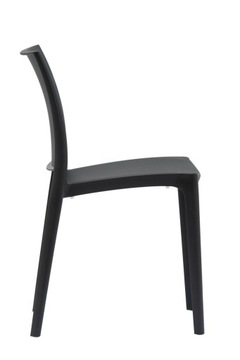 ОФИСНЫЙ СТУЛ ДЛЯ КОНФЕРЕНЦИЙ STRONG PLASTIC CATERING REST, ЧЕРНЫЙ