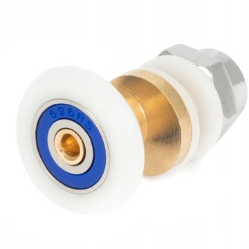 ROLKI MIMOŚRODOWE do kabiny prysznicowej KABI ROLKA KÓŁKA 20 mm METALOWE