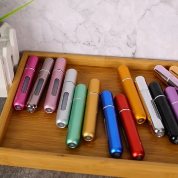 Мини-бутылка для парфюмерии с нижней загрузкой, 5 мл, 8 мл, многоразовая бутылка-спрей, разлив по бутылкам