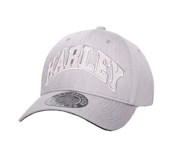 Czapka z Daszkiem Harley Davidson Staple Stretch Fit – Heather Grey S