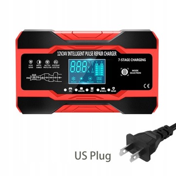 Ładowarka samochodowa w pełni automatyczna 12V 10A 24V