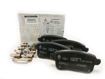 KLOCKI HAMULCOWE RENAULT MEGANE III 440608061R OE