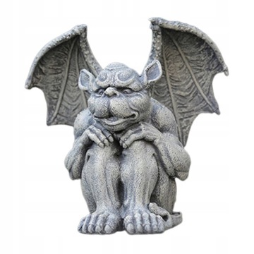 Loviver Garden Gargulec Statue Yard Decor