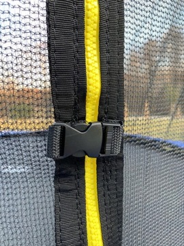 САДОВЫЙ батут 252 СМ, ЛЕСТНИЦА С СЕТКОЙ 8 ФУТОВ