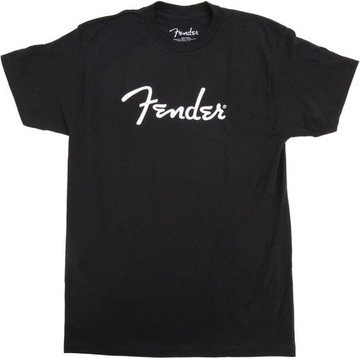 Fender Logo T-Shirt Black M - koszulka
