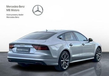 Audi A7 C7 A7 Sportback Facelifting 2.0 TFSI 252KM 2017 Audi A7 Sportback Salon PL ACC BlindSpot Bose Matrix Skora Stronic Szyberd, zdjęcie 4