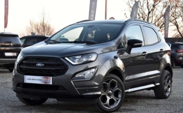 Ford Ecosport II SUV Facelifting 1.0 EcoBoost 125KM 2019 Ford EcoSport ST-line Idealny LED skora ALCANTARA navi. Benzyna 125KM, zdjęcie 14