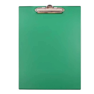Зеленый планшет А4 с зажимом