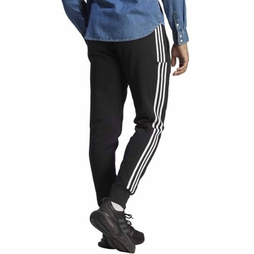 ADIDAS 3-ПОЛОСКИ HA4337 МУЖСКИЕ СПОРТИВНЫЕ БРЮКИ, ЧЕРНЫЙ ХЛОПОК, 3 ПОЛОСКИ