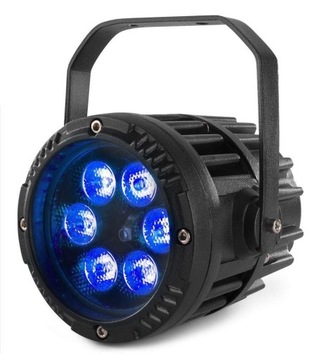 Водонепроницаемый IP65 PAR прожектор 6x3 Вт со светодиодной подсветкой RGB, пульт дистанционного управления