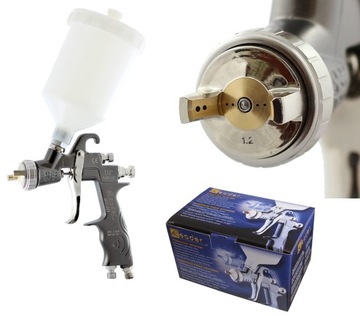 LEADER HP pistolet malarski lakierniczy dysza 1.2 mm 600ml