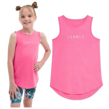 TOP dziewczęcy 4F KOSZULKA T-shirt TTSHF394 140