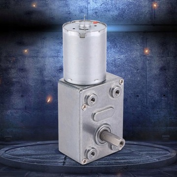 МОТОР С ЧЕРВЯЧНОЙ ПЕРЕДАЧЕЙ МИКРО ПОСТОЯННОГО ТОКА 20 ОБ/МИН