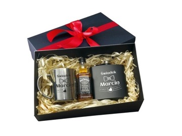 Prośba o Świadkowanie bycie Świadkiem PIERSIÓWKA Kubek Świadek GIFTBOX