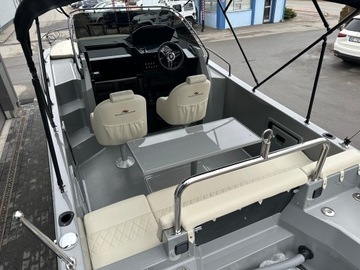 Новая моторная лодка Atlantic Marine 730 с прицепом