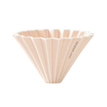 ORIGAMI Dripper Ceramiczny M Matowy Różowy