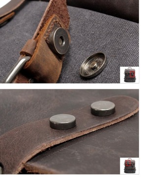 Рюкзак для ноутбука 15.6 винтажный коричневый кожаный