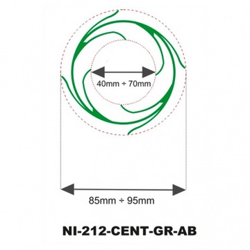 БАКТЕРИОСТАТИЧЕСКИЙ ЦЕНТРИРУЮЩИЙ ДИСК ДЛЯ 10
