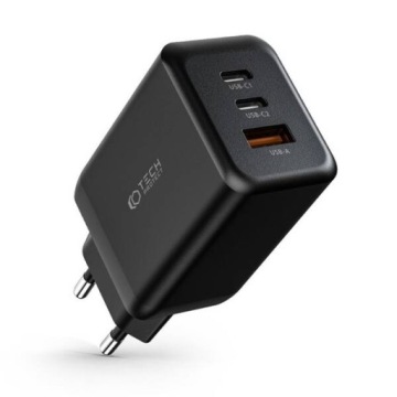 Зарядное устройство для мобильных телефонов/смартфонов 2X USB-C + USB-A, PD65W