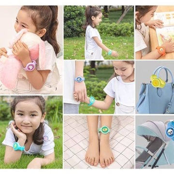 ДЕТСКИЕ ЧАСЫ МОСКИТНО СО СВЕТОДИОДНЫМ СИЛИКОНОВЫМ РЕМЕСЛОМ