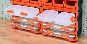 Органайзер для мастерской GARAGE на 6 контейнеров TACTIX