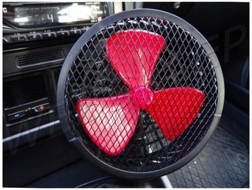 АВТОВЕНТИЛЯТОР С РЕГУЛИРОВКОЙ 12В ХИТ