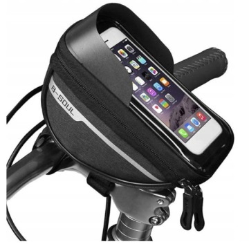 B-SOUL BICYCLE BAG FOR FRAME BLACK CARTON CASE Чехол для смартфона до 7 дюймов