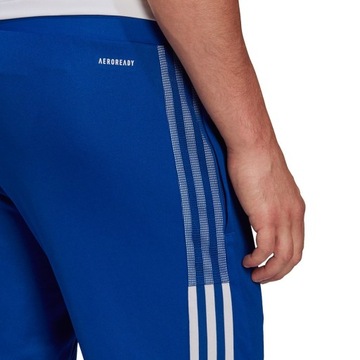 Брюки мужские тренировочные Adidas tiro 21 синие gj9870 S