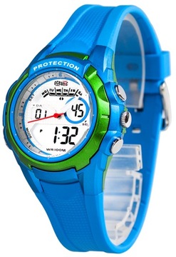 AD1172 Oceanic Zegarek Dziecięcy Wskazówki + LCD