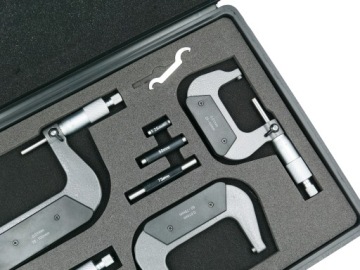 МИКРОМЕТР НАБОР ВНЕШНИХ МИКРОМЕТРОВ 4 шт. 0-100 мм