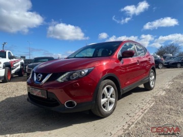 Nissan Qashqai II Crossover 1.2 DIG-T 115KM 2017 Nissan Qashqai 1.2i turbo full opcja ledy kamery 360 skory Navi bezwypadk, zdjęcie 17