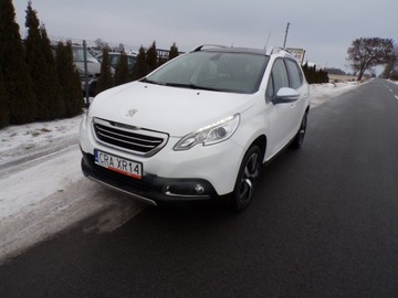 Peugeot 2008 I SUV 1.6 VTi 120KM 2013 PEUGEOT 2008 1.6 BENZ 120 KM ZAREJESTROWANY AUTO Z NIEMIEC, zdjęcie 1