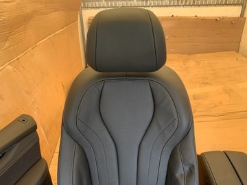 СИДЕНИЯ, ОБИВКА, СПОРТ, BMW X5 F15 DAKOTA SCHWARZ, С ПОДОГРЕВОМ, ЭЛЕКТРОПРИВОДЫ, ПАМЯТЬ