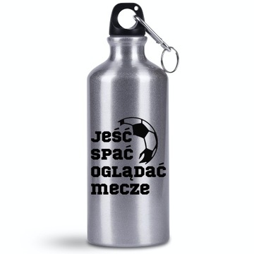 Butelka/bidon 500 ml dla kibica piłki nożnej, futbol, football + imię, 2