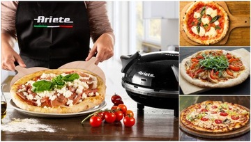 Печь для пиццы Ariete 917 400°C 1200Вт камень 33см