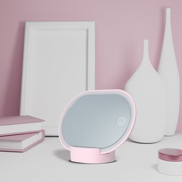 ЗЕРКАЛО ДЛЯ МАКИЯЖА С РЕГУЛИРУЕМОЙ СВЕТОДИОДНОЙ ПОДСВЕТКОЙ VITAMMY CINDI