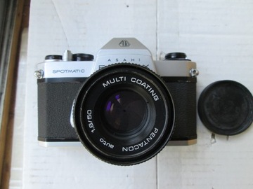 Aparat Pentax ASAHI PENTAX SPOTMATIC SPII Z PENTACONEM 50 / 1,8