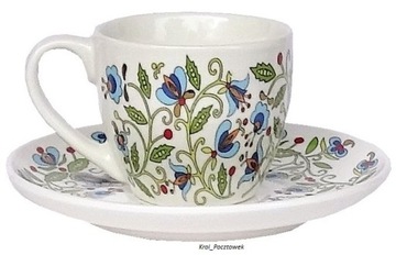 Filiżanka do espresso - kaszubski wzór - upominek