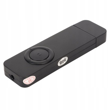 ODTWARZACZ MP3 8GB SŁUCHAWKI GRATIS CZARNY