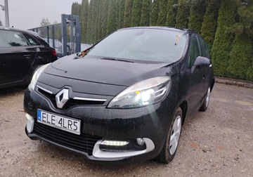 Renault Scenic III Van Facelifting 1.5 dCi FAP 110KM 2013 Renault Scenic 112013r, 1.5 DCI. Lekko uszkodzony lewy tyl. Jezdzi. 1.5
