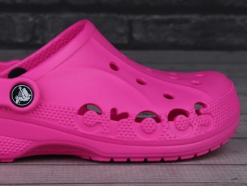 Klapki damskie, sportowe, chodaki Crocs Baya ELECTRIC PINK