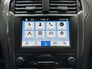 Ford Mondeo V Sedan 1.5 EcoBoost 165KM 2019 Ford Mondeo 1.5 164KM EcoBoost Trend Kamera NiskiPrzebieg SalonPL ASO FVMa, zdjęcie 22