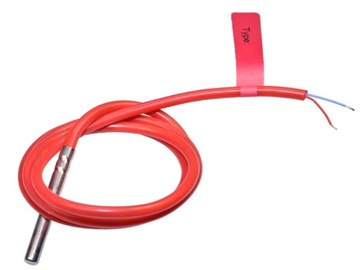 Czujnik Temperatury KTY81-110 Przewód Silikon 2m