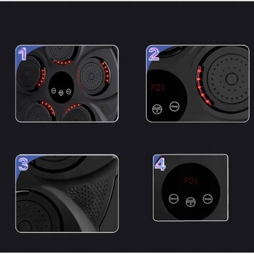 TRENAŻER DO BOKSU MUZYCZNA MASZYNA BOKSERSKA TRENINGOWA BLUETOOTH 9 BIEGÓW