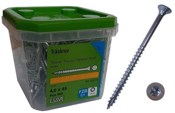 ESSVE wkręty do drewna 4x45mm TORX ESSDRIVE