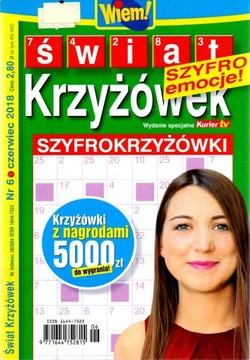 Świat Krzyżówek Wiem! Nr 6/2018.
