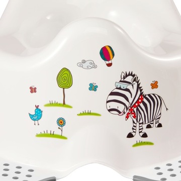 NON-SLIP POTTY стабильный хранитель HIPPO WHITE