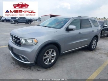 Dodge Durango III 3.6 V6 294KM 2015 Dodge Durango 2015r., LIMITED, 3.6L 3.6 Benzyna 295KM